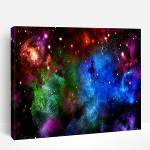 Colorful Galaxy | Paint By Numbers
