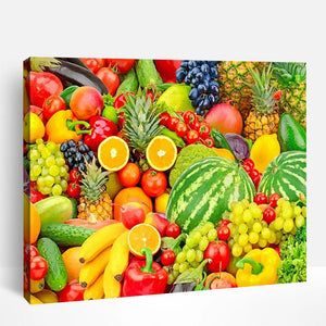 Vibrant Fruits | Paint By Numbers