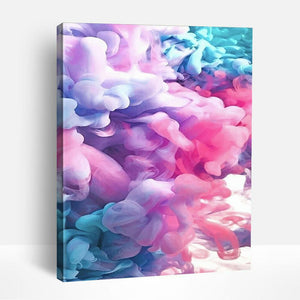 Pastel Colored Smoke | Paint By Numbers