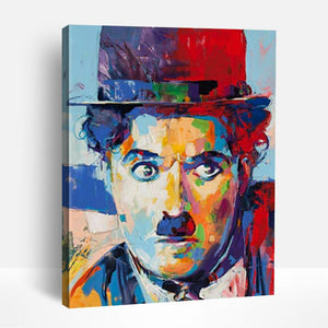 Colorful Chaplin | Paint By Numbers