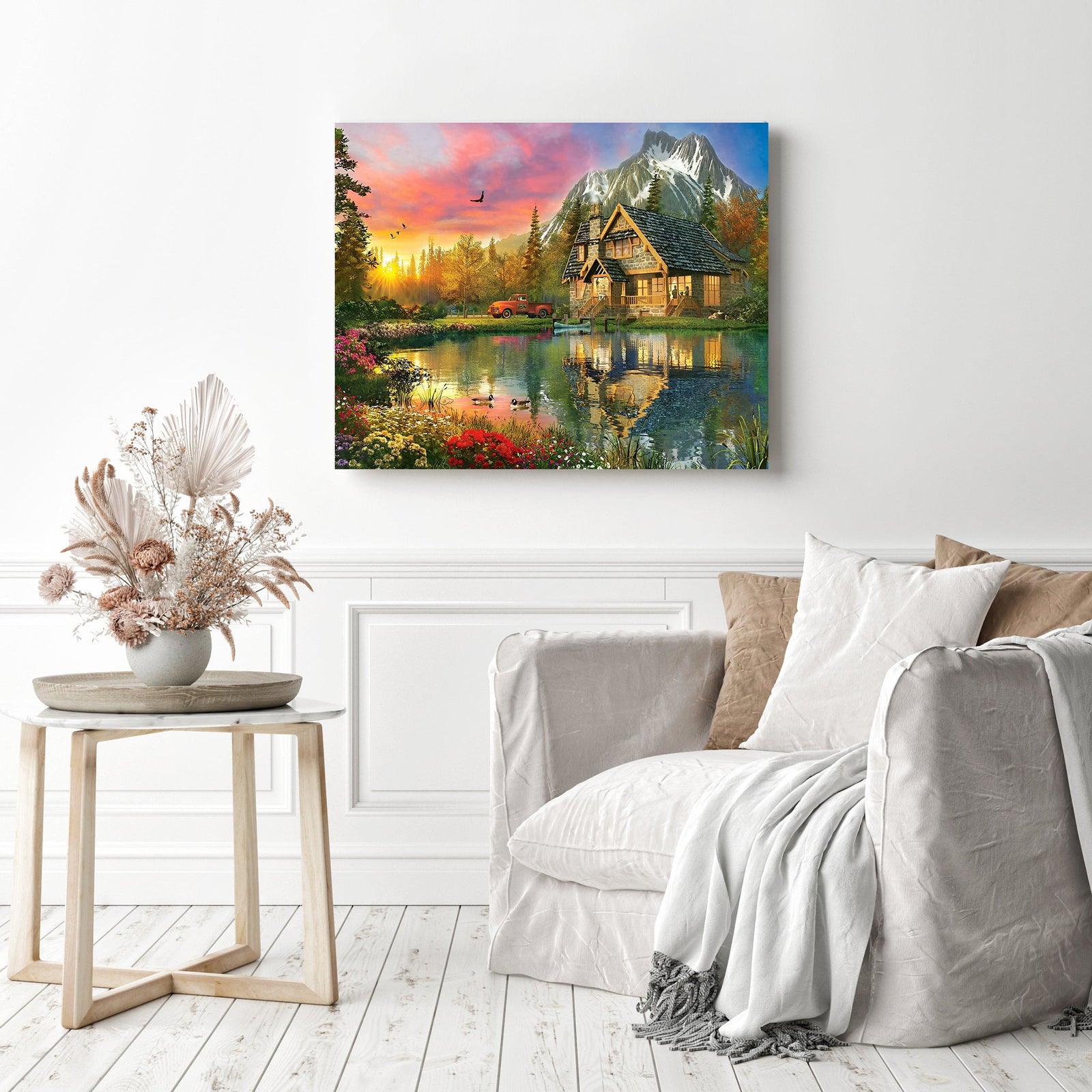 Season | Diamond Painting Displayed as Home Decor