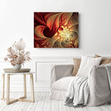 Abstract Wonders | Diamond Painting Displayed as Home Decor