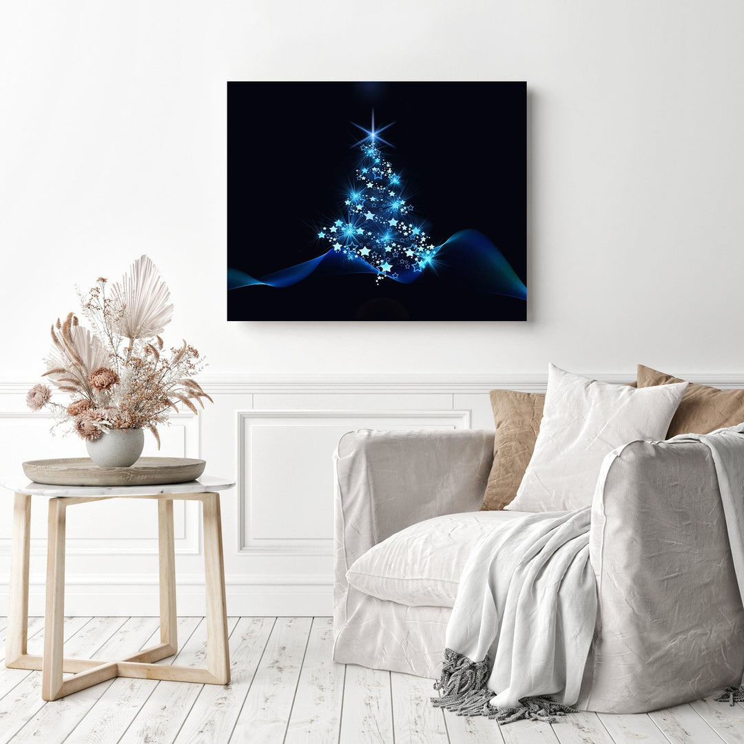 Illuminated Christmas Tree | Diamond Painting