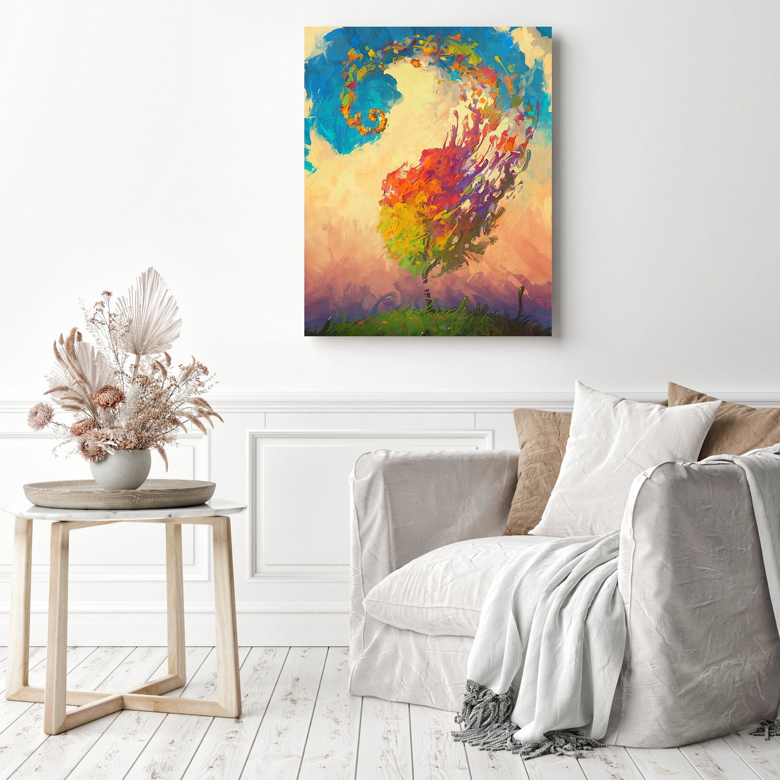 Genesis | Diamond Painting Displayed as Home Decor