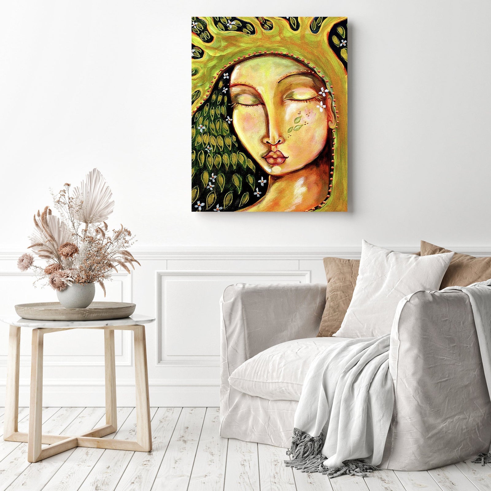 New Life | Diamond Painting Displayed as Home Decor