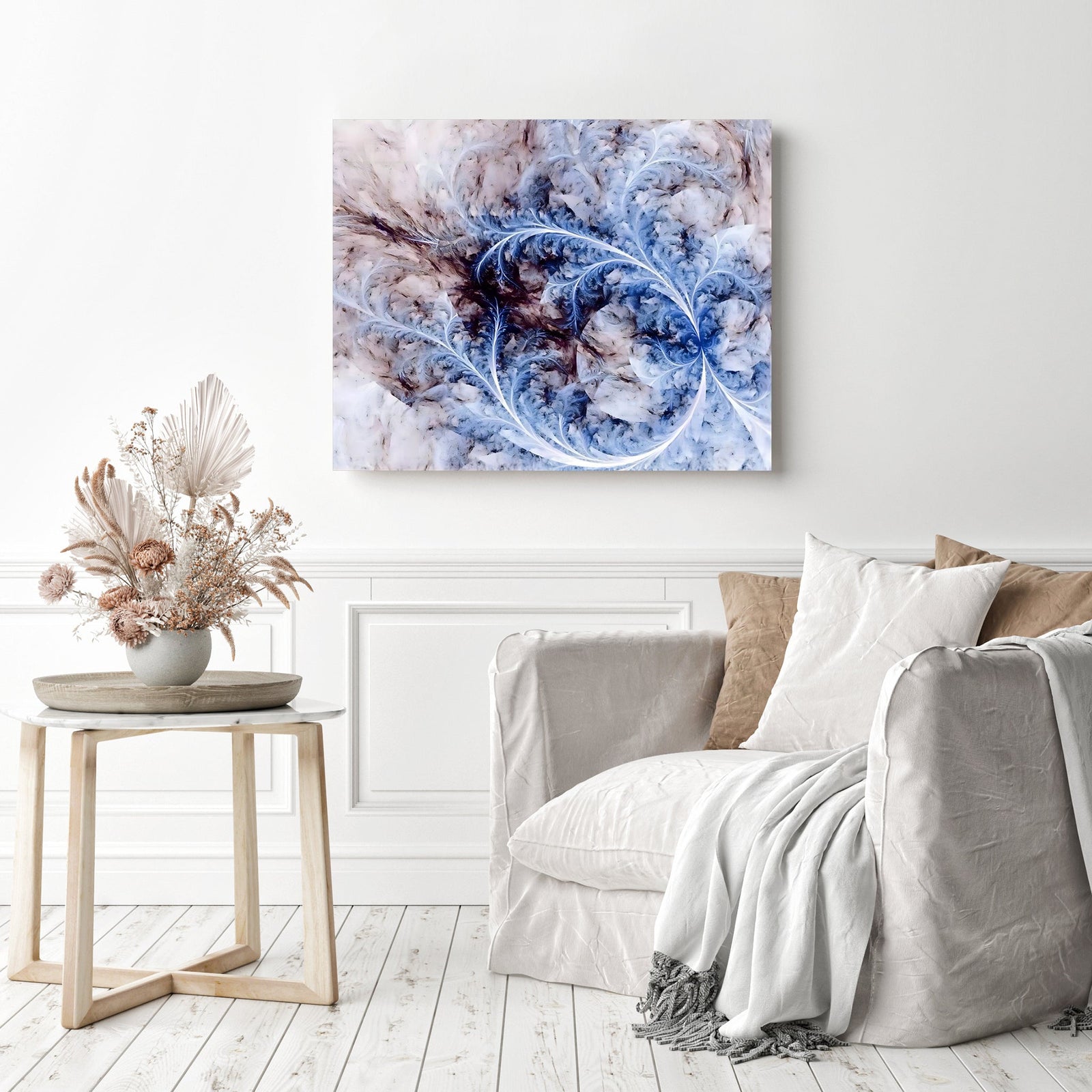 Infatuation of Discovery | Diamond Painting Displayed as Home Decor