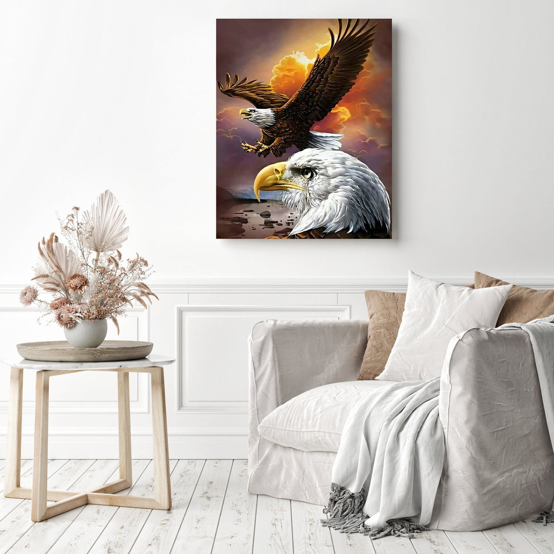 American Flying Eagle | Diamond Painting