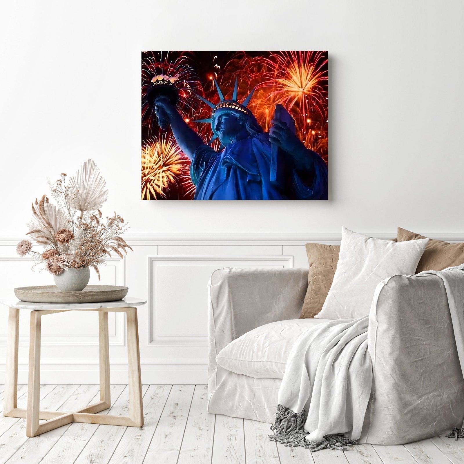 4th of July | Diamond Painting Displayed as Home Decor