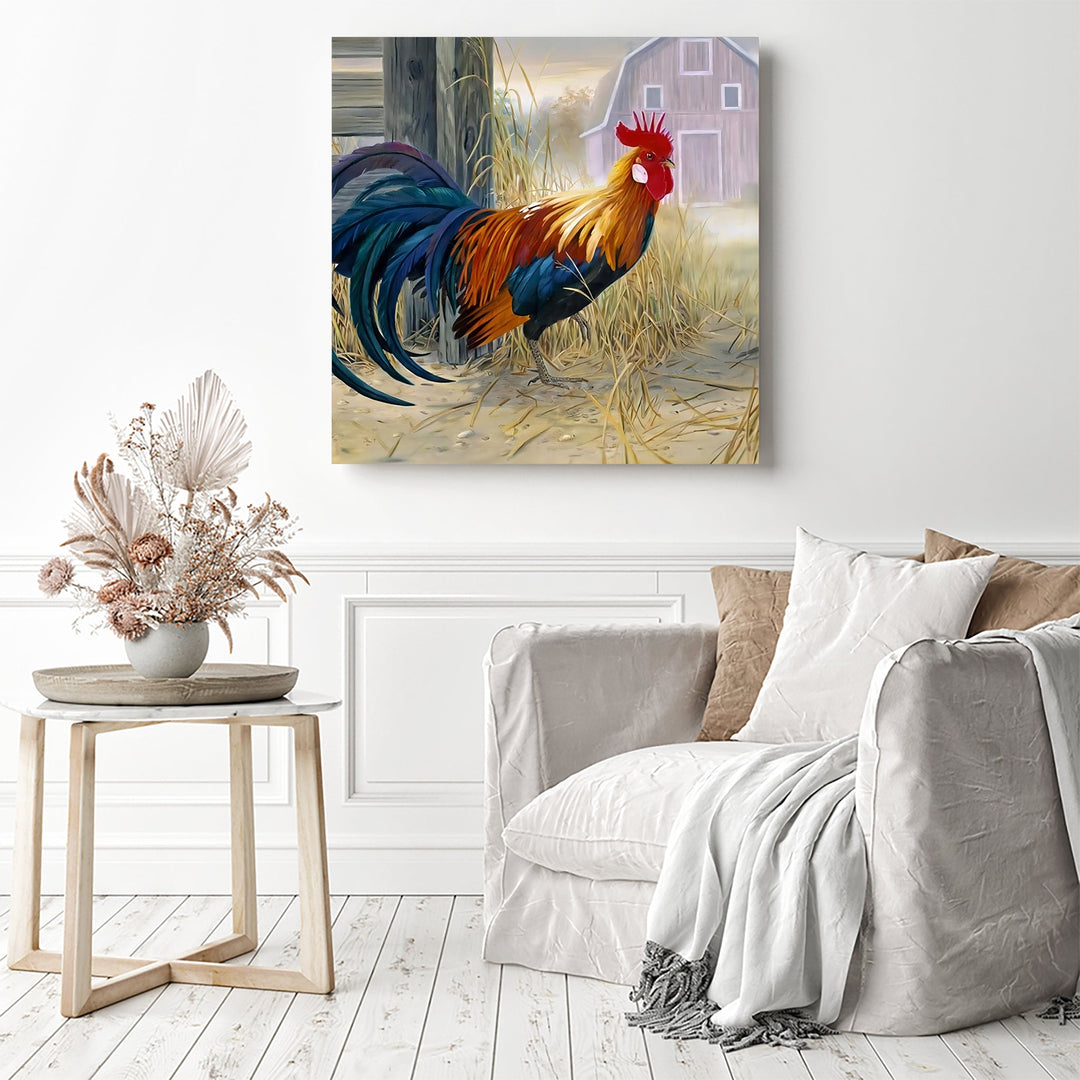 Country Rooster | Diamond Painting