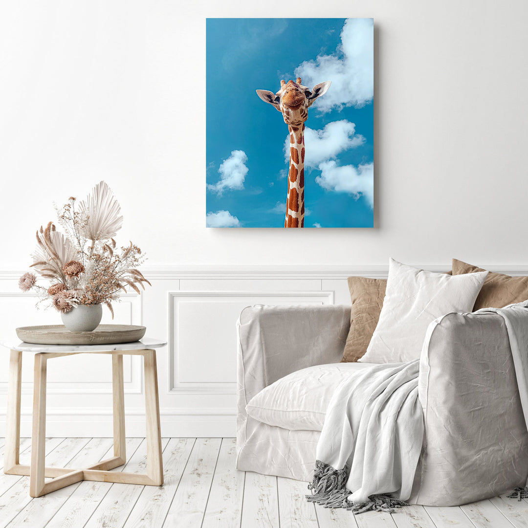 Lovely Smile from this adorable Giraffe | Diamond Painting