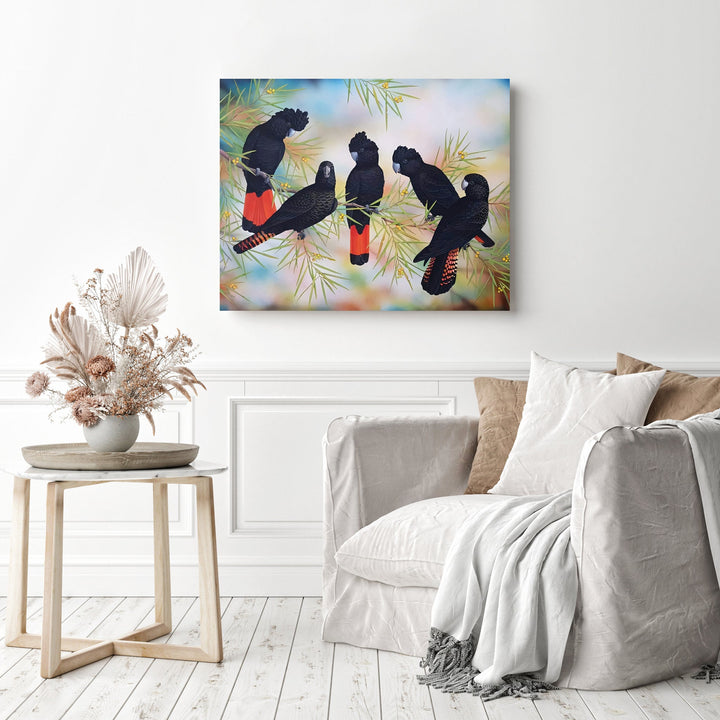 Black Cockatoos | Diamond Painting