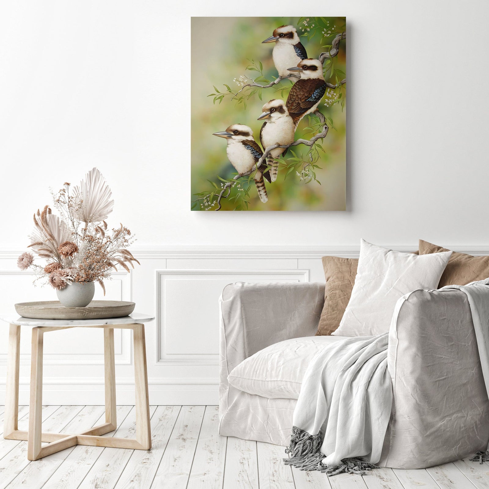 Kookas | Diamond Painting Displayed as Home Decor