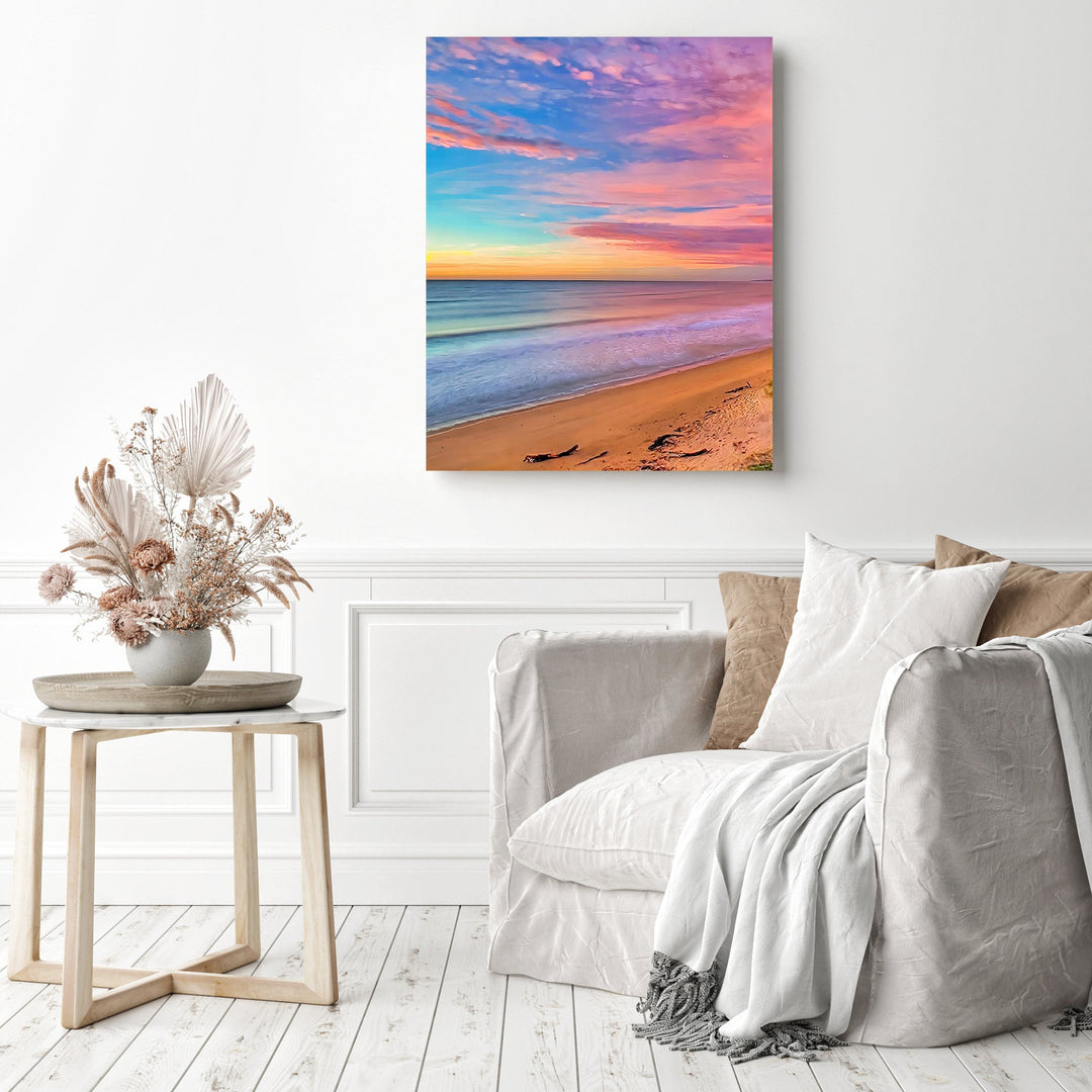 Colorful Beach Sky | Diamond Painting