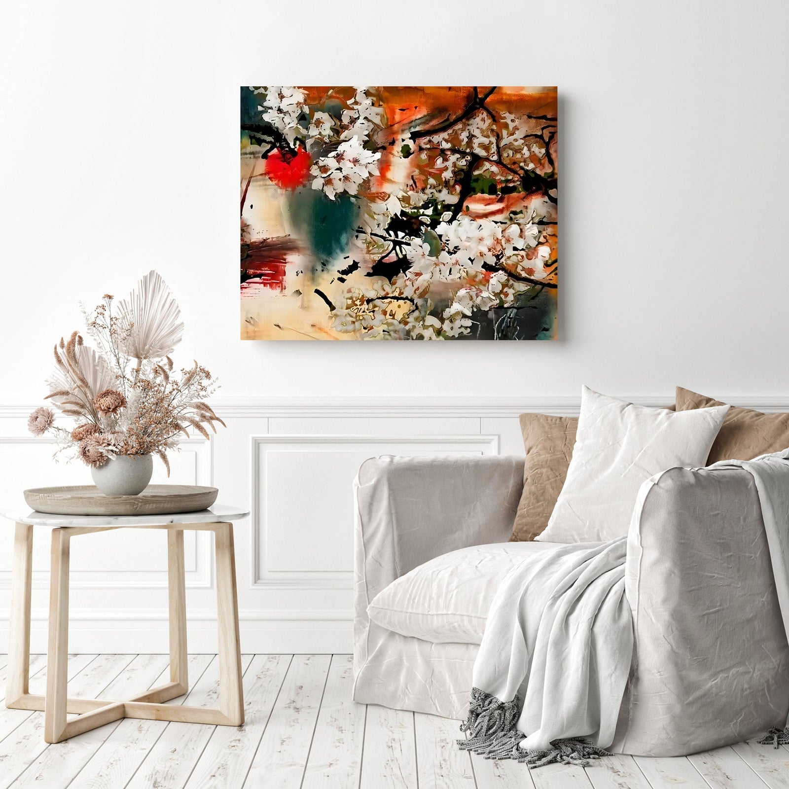 Conversations of Romance | Diamond Painting Displayed as Home Decor