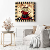 Coffee Cup | Diamond Painting Displayed as Home Decor