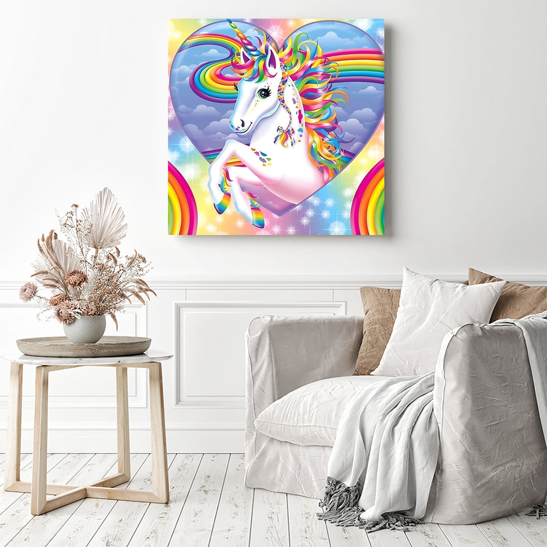 Dream Colored Unicorn | Diamond Painting