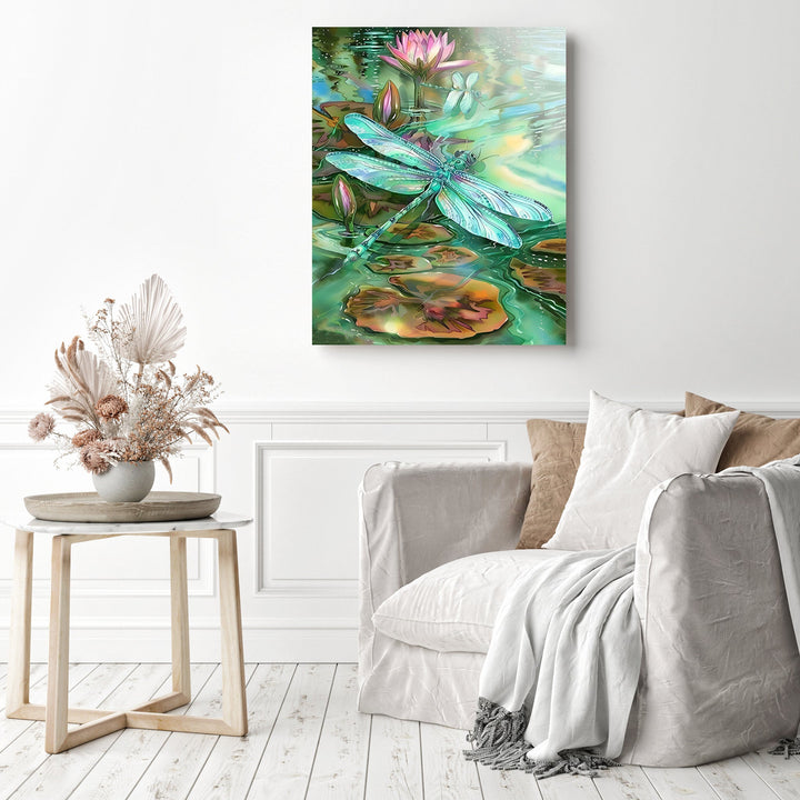 Life Ends at this Moment Dragonfly | Diamond Painting