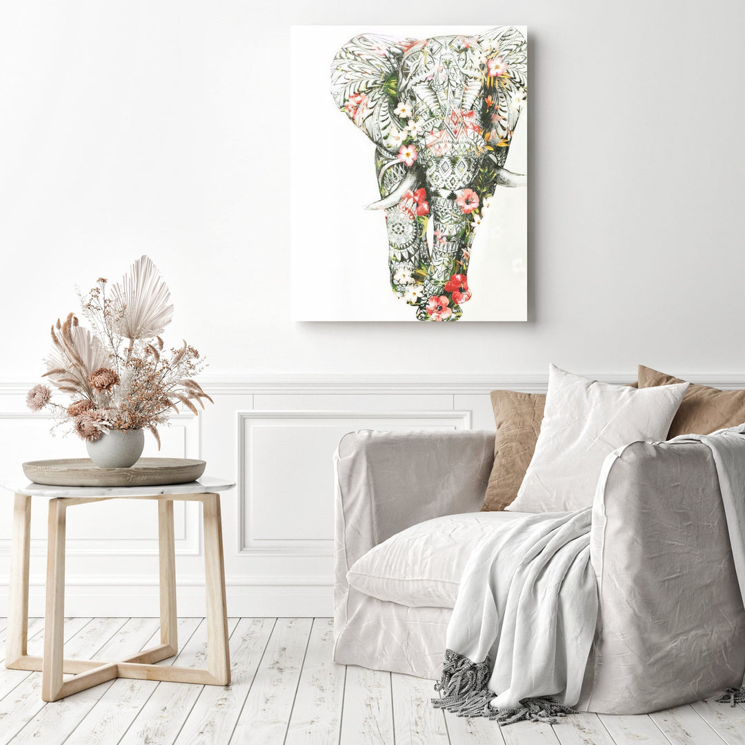 Bedazzled Special Colorful Elephant | Diamond Painting
