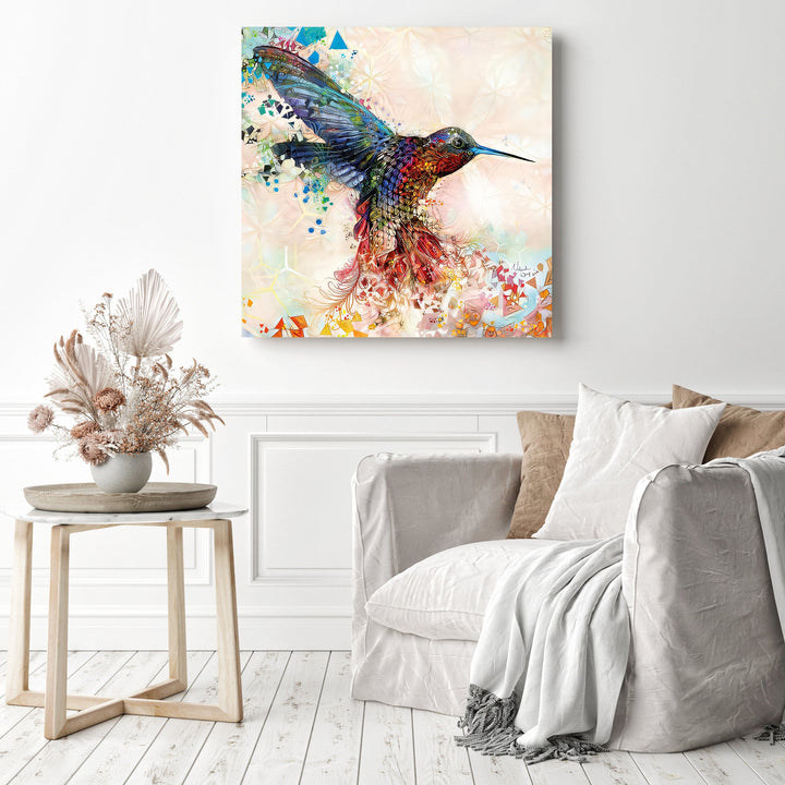 Hummingbird Mandala | Diamond Painting