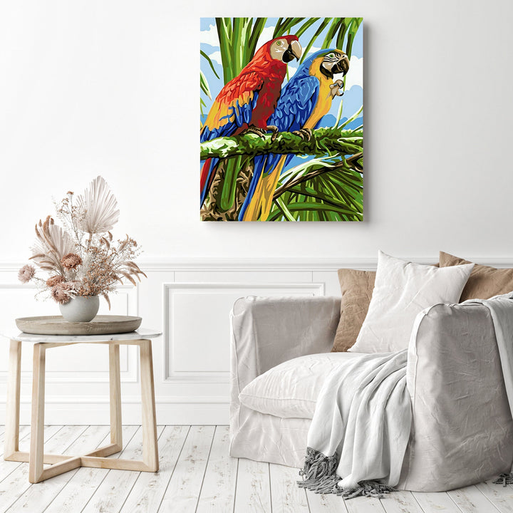 Parrot Couple | Diamond Painting