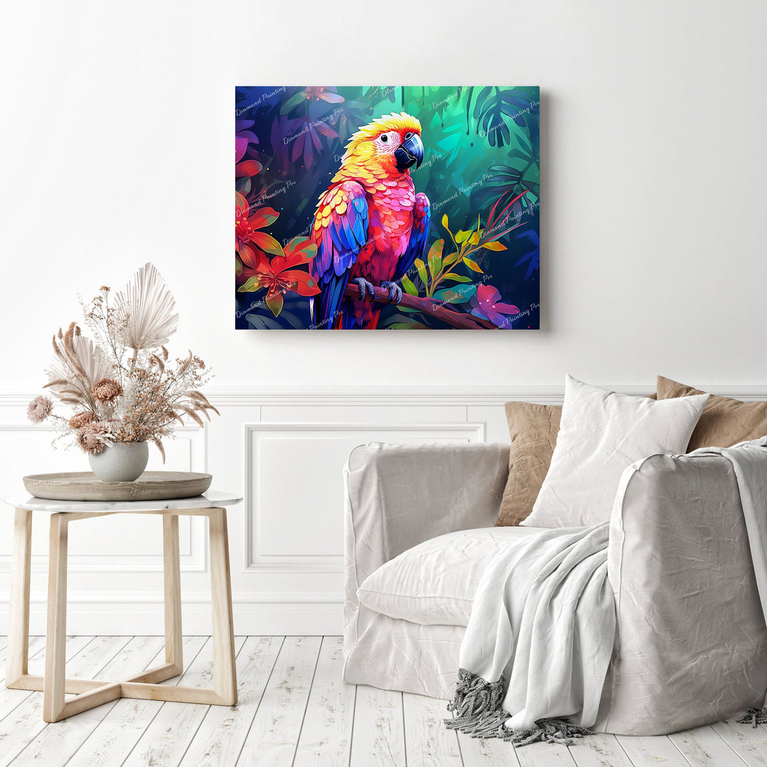 Parrot Dreamscape | Diamond Painting