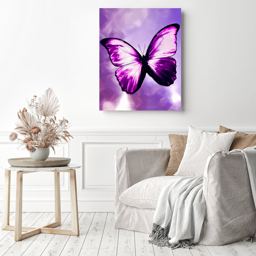 Purple Butterfly | Diamond Painting