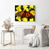 Monarch Dreams | Diamond Painting Displayed as Home Decor