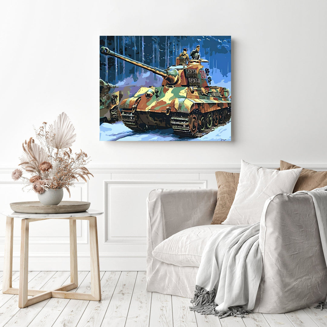 German Tank | Diamond Painting