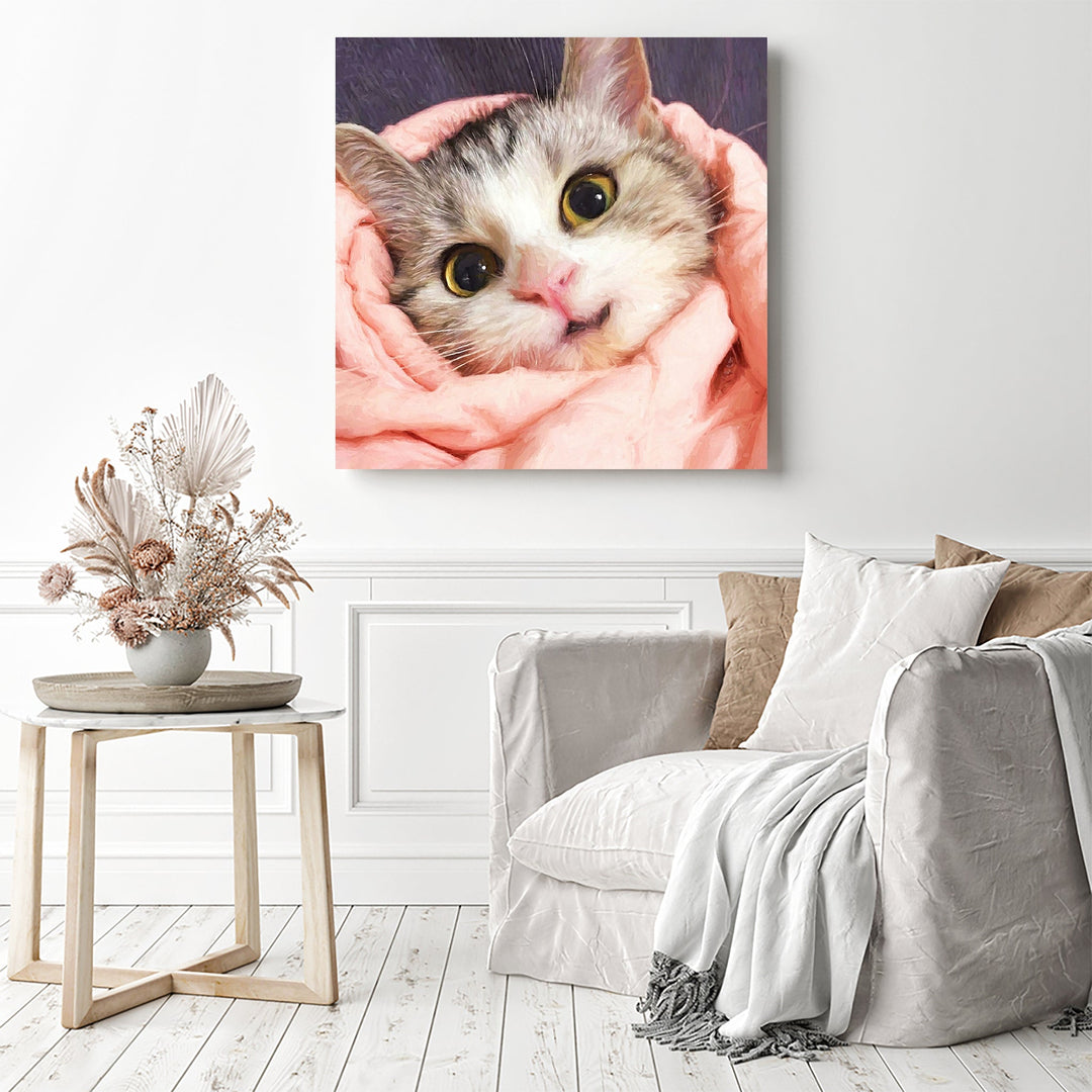 Adorable Cat | Diamond Painting