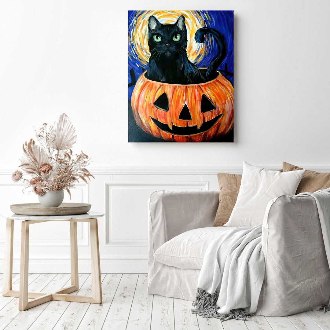 Halloween Cat | Diamond Painting