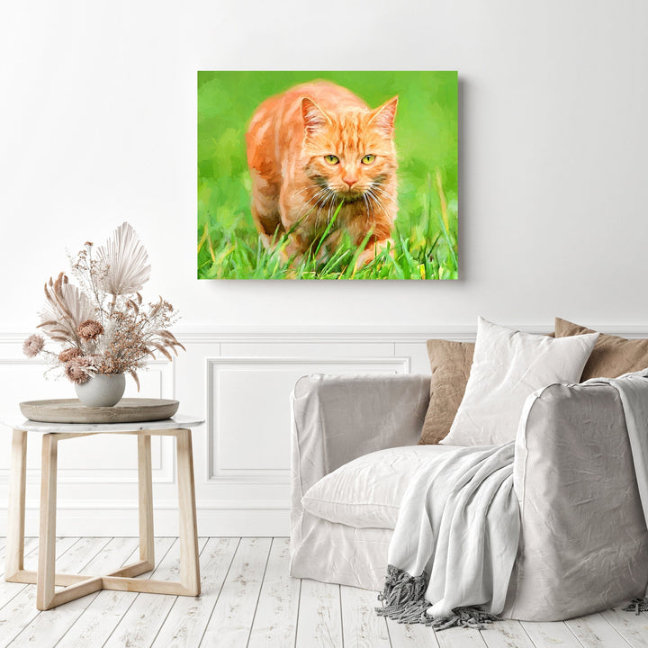 Orange Tabby Cat | Diamond Painting