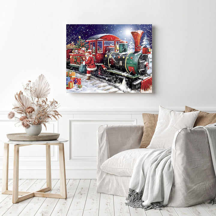 Christmas Train | Diamond Painting