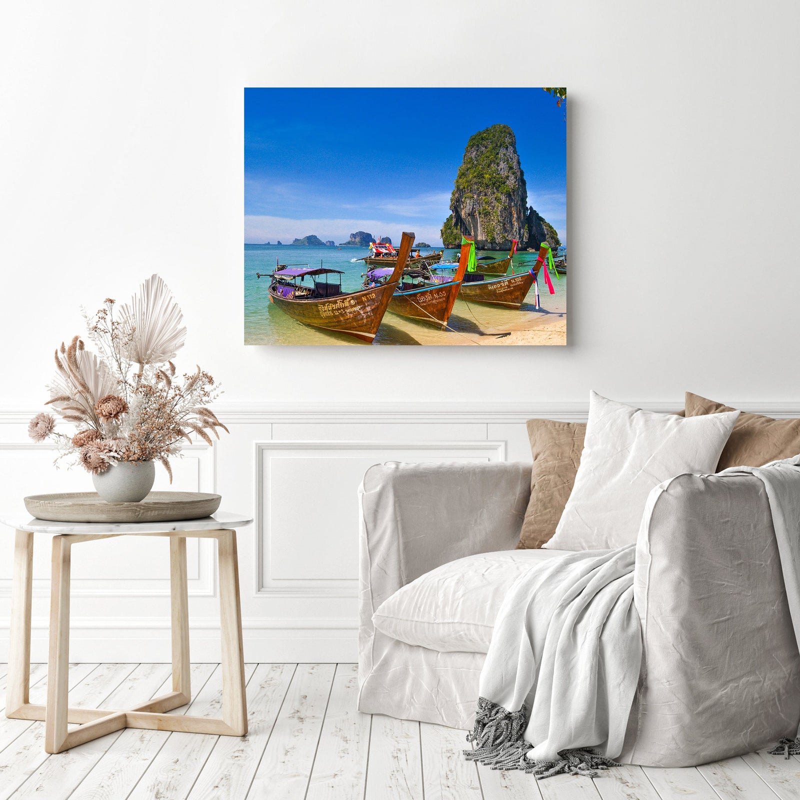 Phi Phi Island | Diamond Painting Displayed as Home Decor