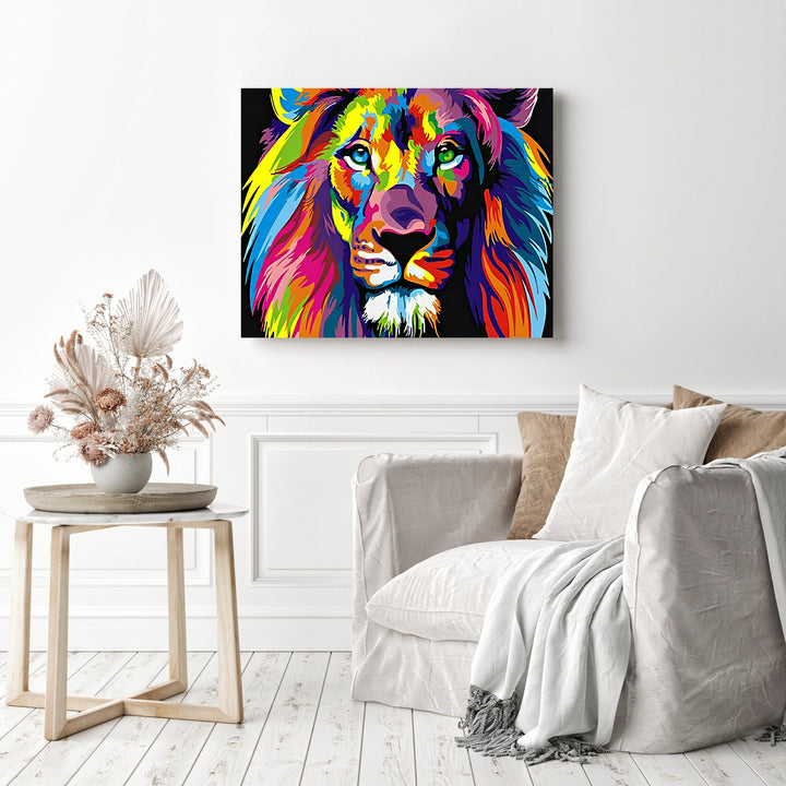 Colorful Lions | Diamond Painting