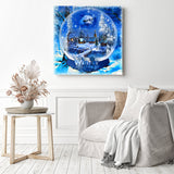 Crystal | Diamond Painting Displayed as Home Decor