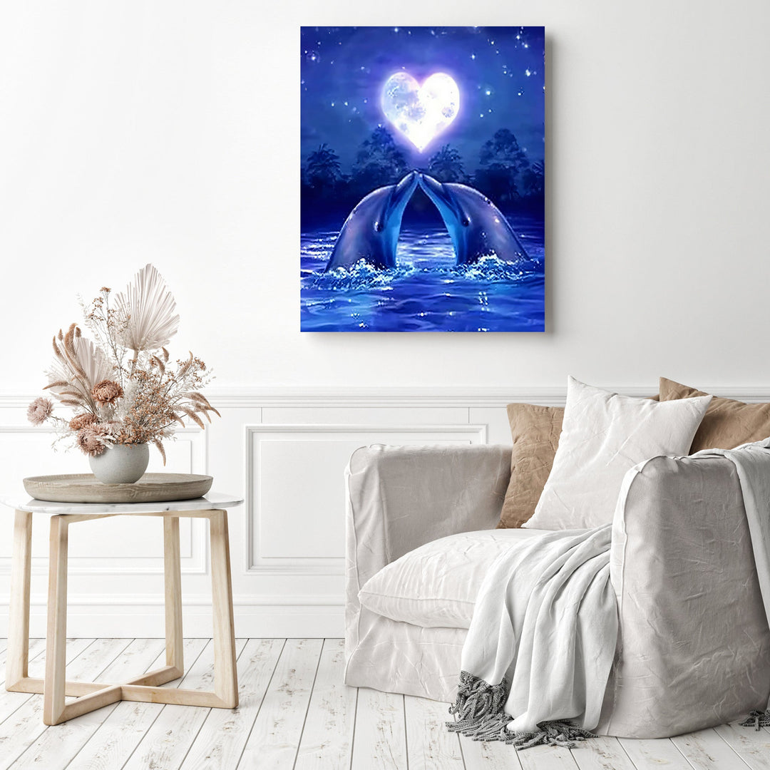 Dolphin Kiss | Diamond Painting