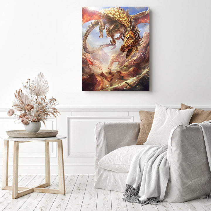Attack of the Dragon | Diamond Painting