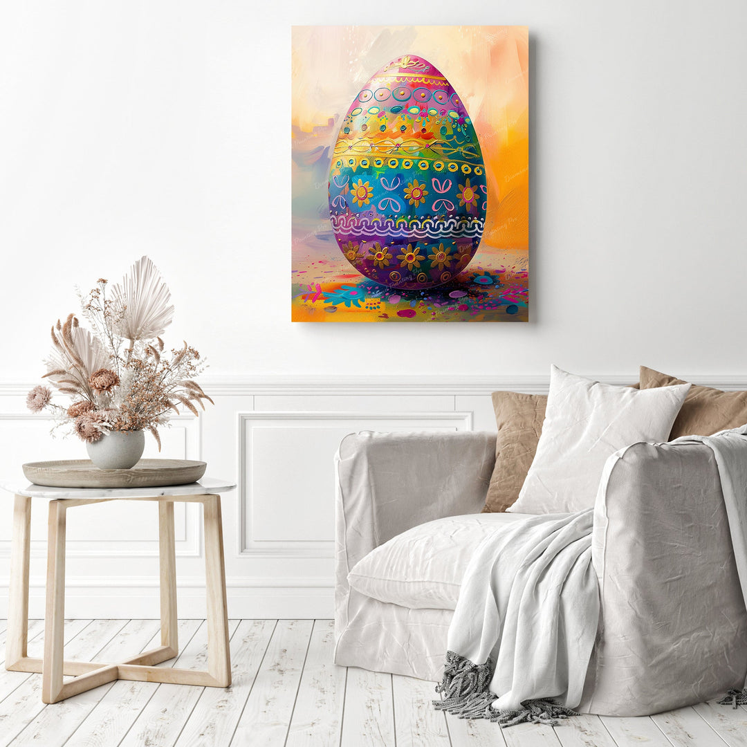 Rainbow Easter Egg | Diamond Painting