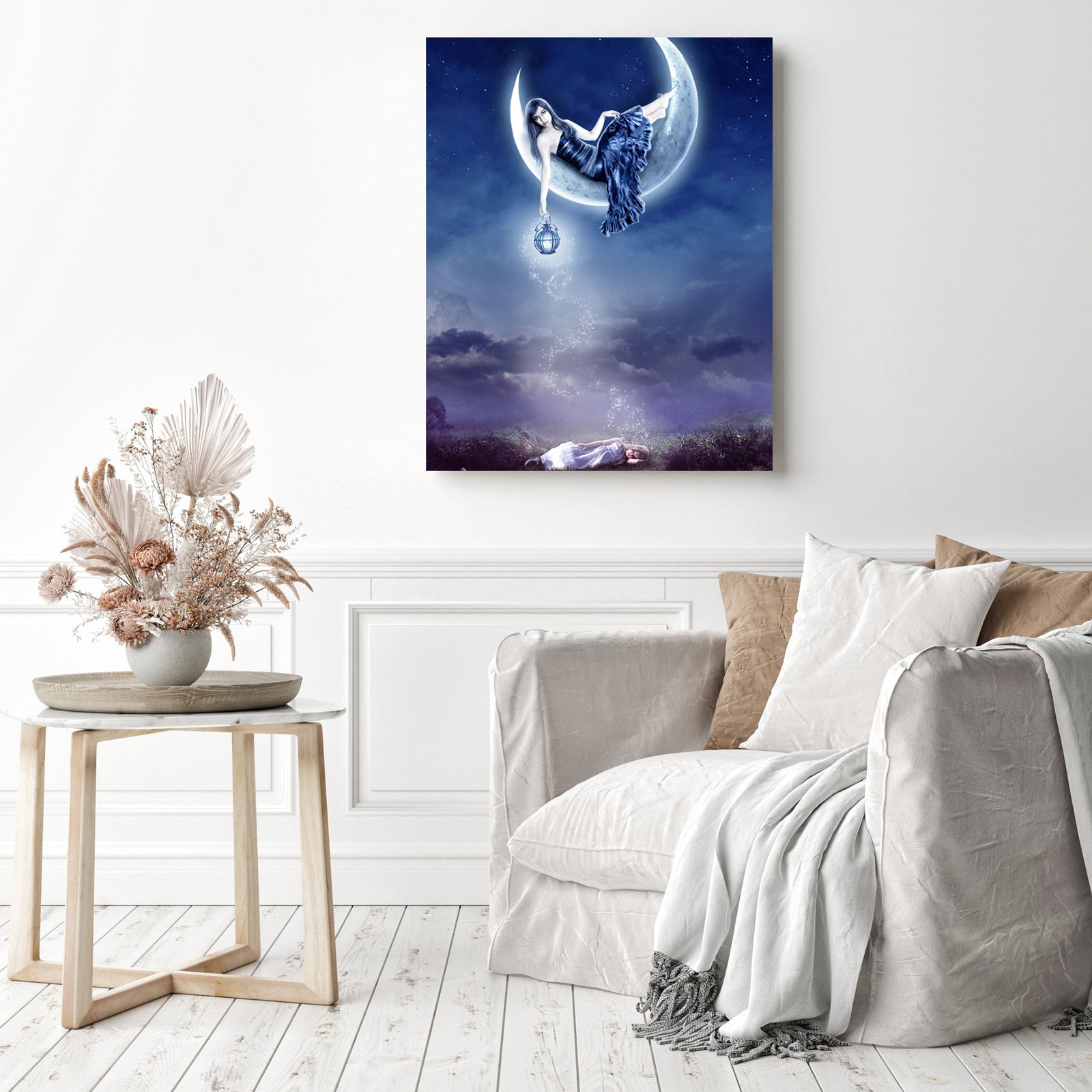 Catch My Dreams | Diamond Painting Displayed as Home Decor