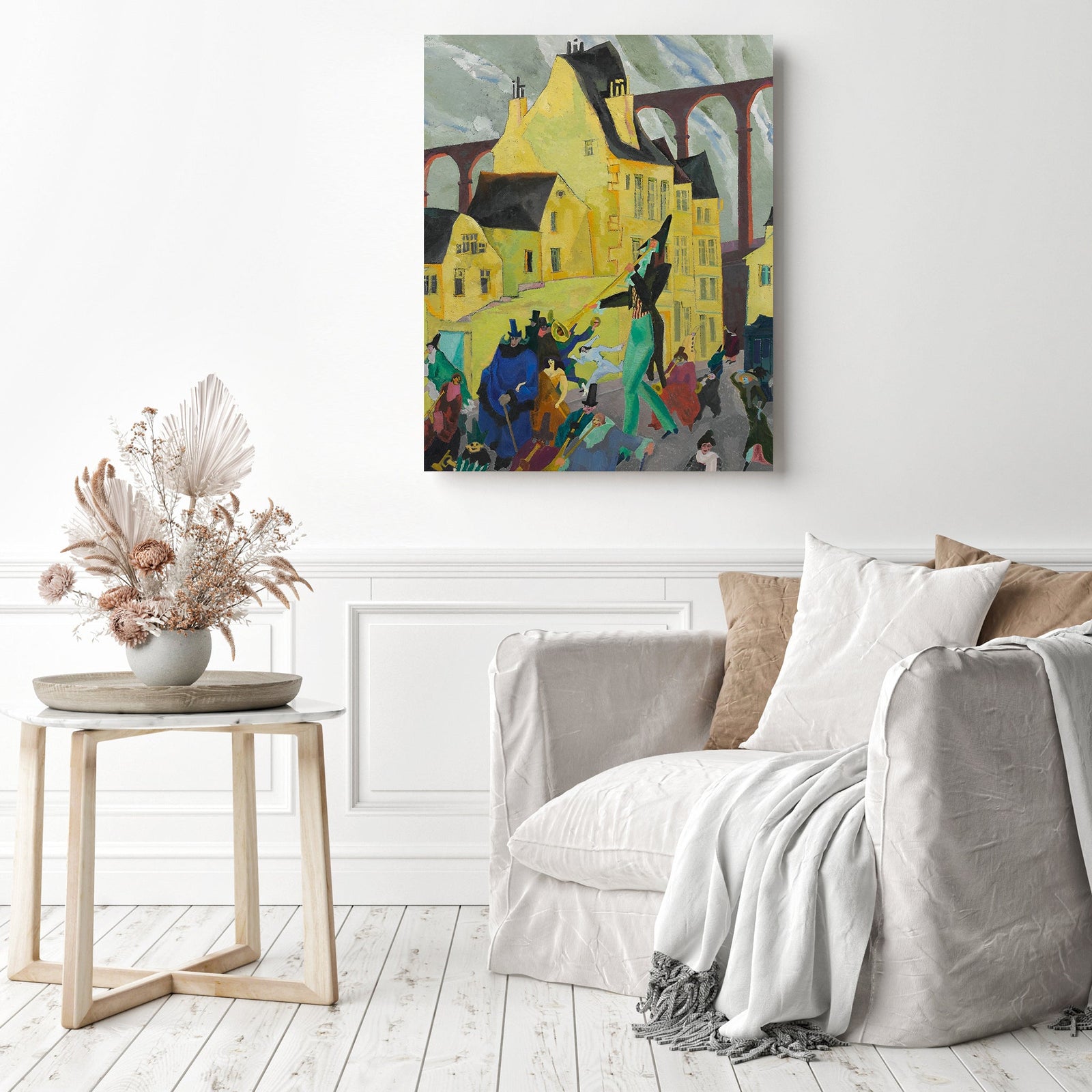 Carnival in Arcueil | Diamond Painting Displayed as Home Decor