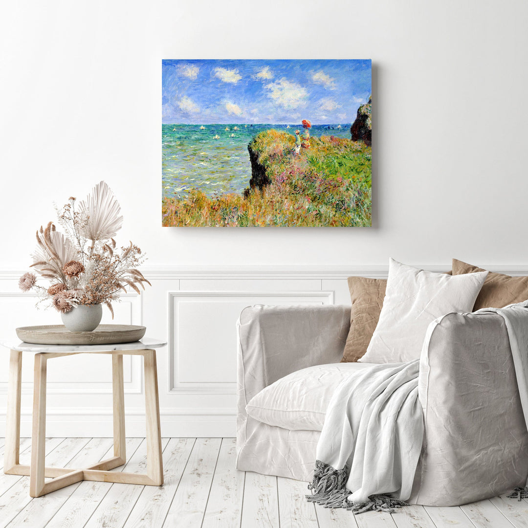 Sea Cliff - Claude Monet | Diamond Painting