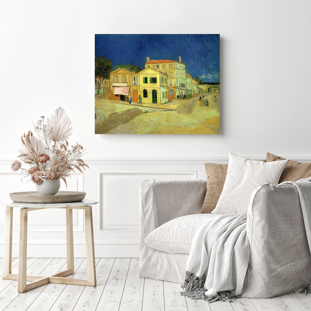 The Yellow House - Vincent van Gogh | Diamond Painting