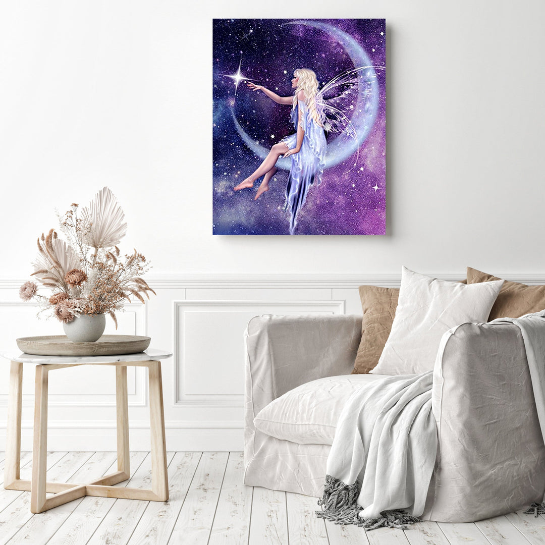 Moon girl angel | Diamond Painting