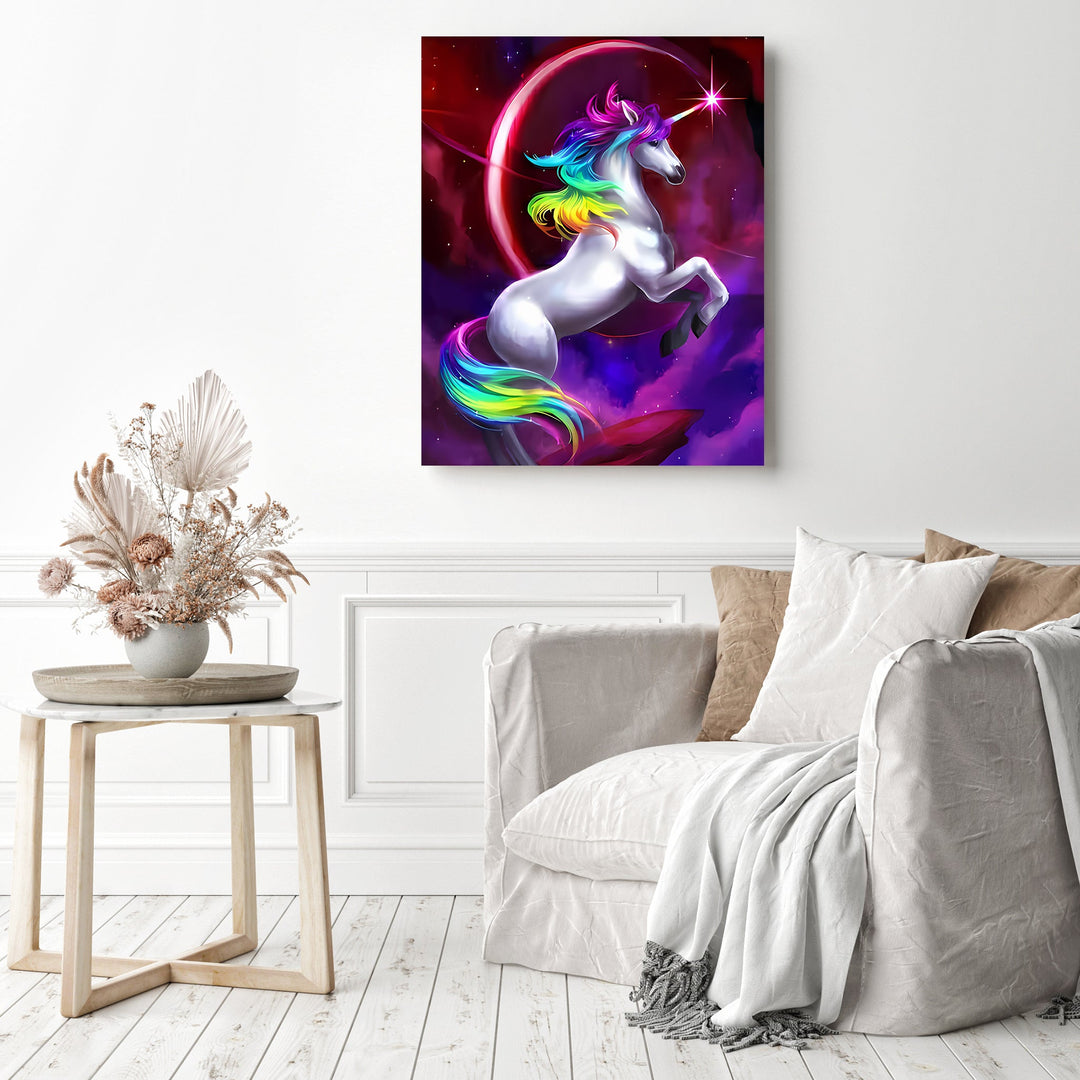 Rainbow Unicorn | Diamond Painting
