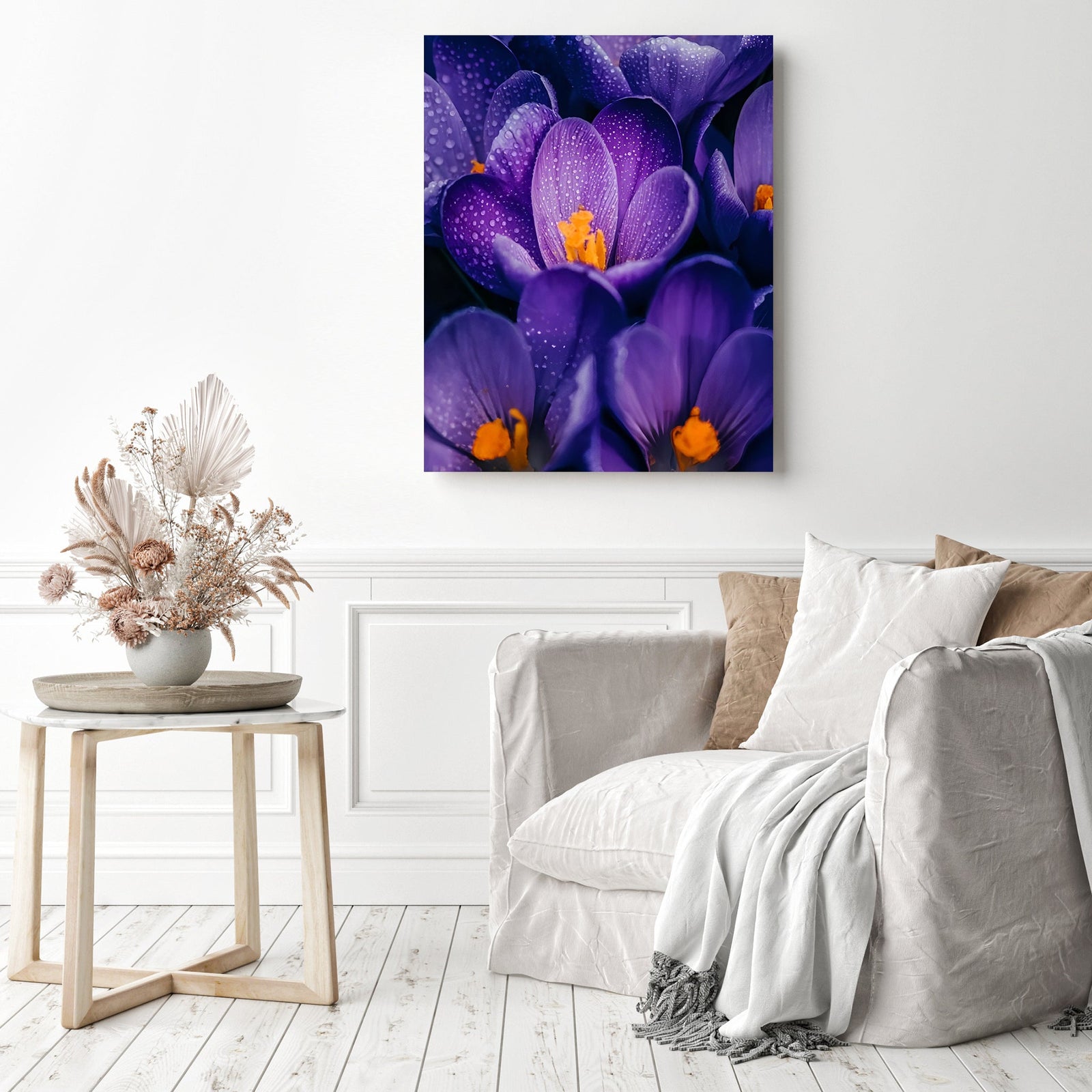 Pollen | Diamond Painting Displayed as Home Decor