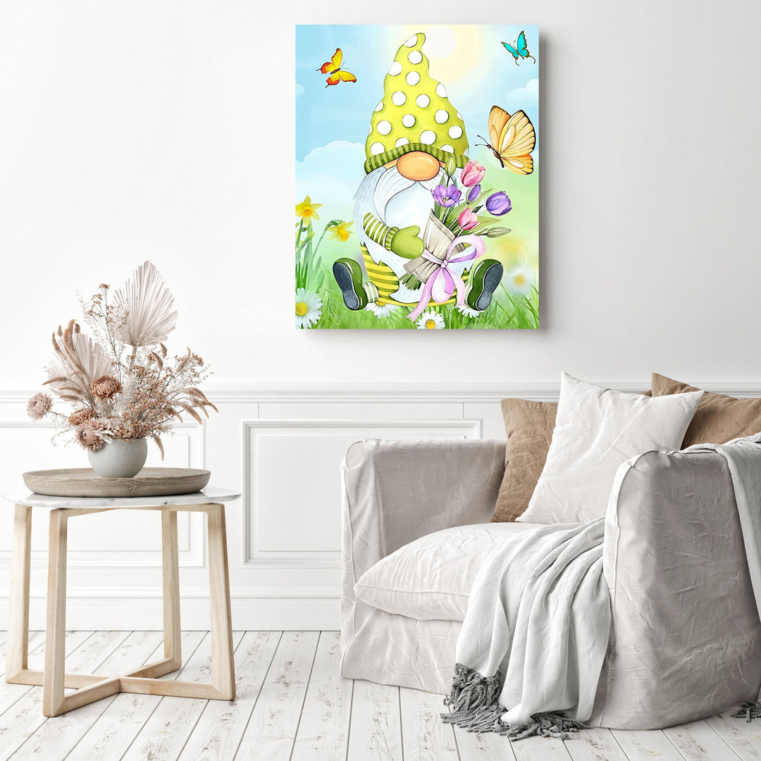 Gnome Flower | Diamond Painting