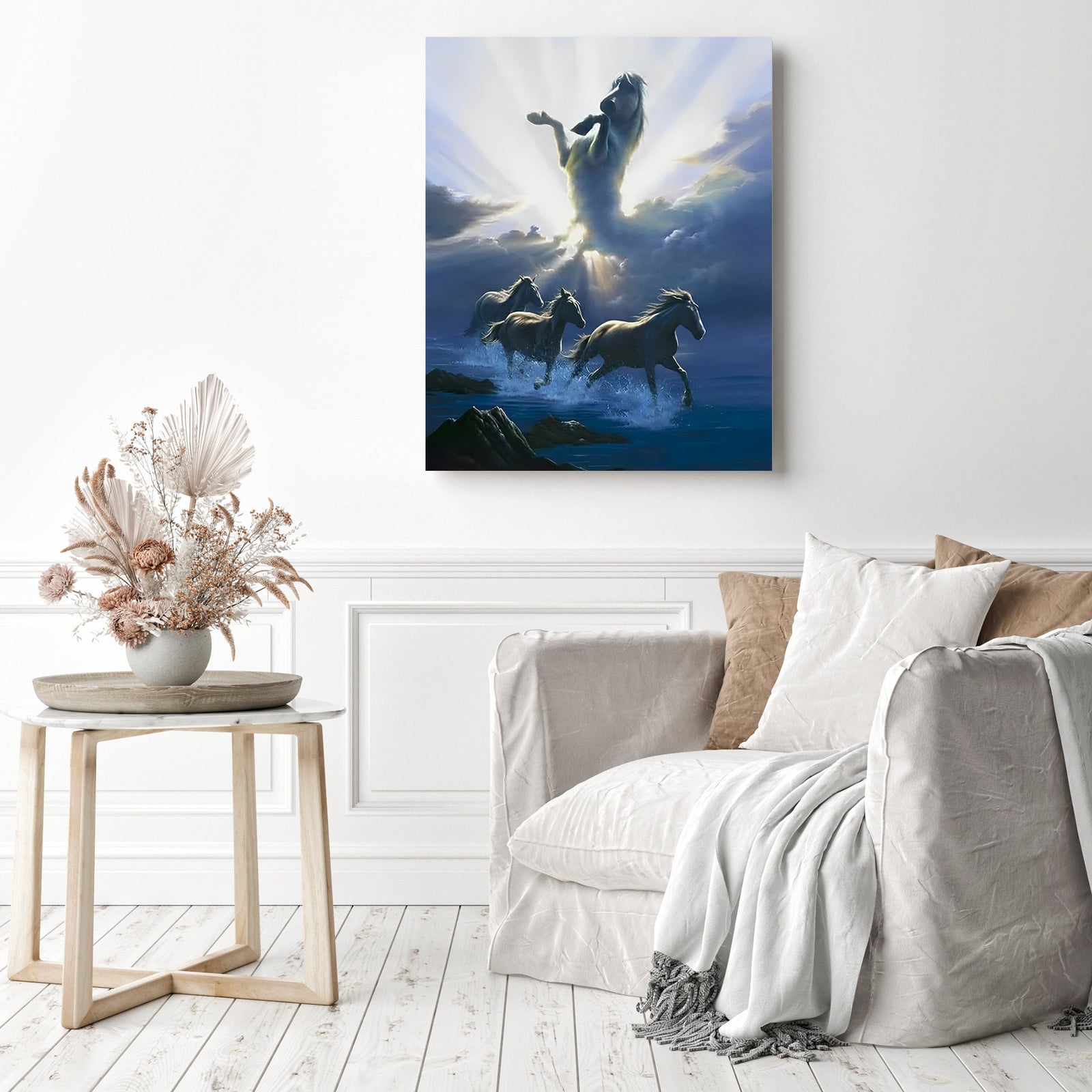 Wild Spirit | Diamond Painting Displayed as Home Decor