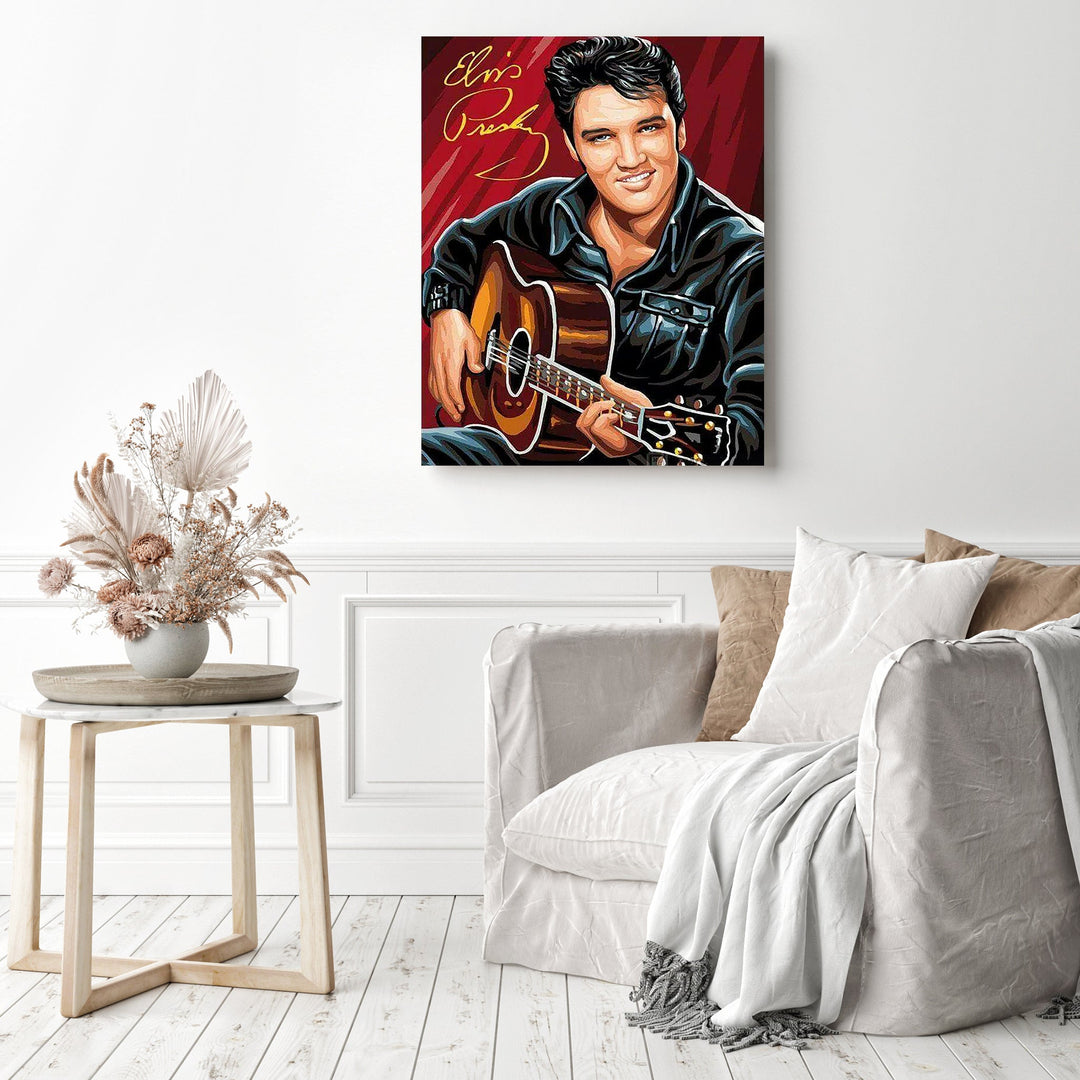 Elvis Presley with Guitar | Diamond Painting
