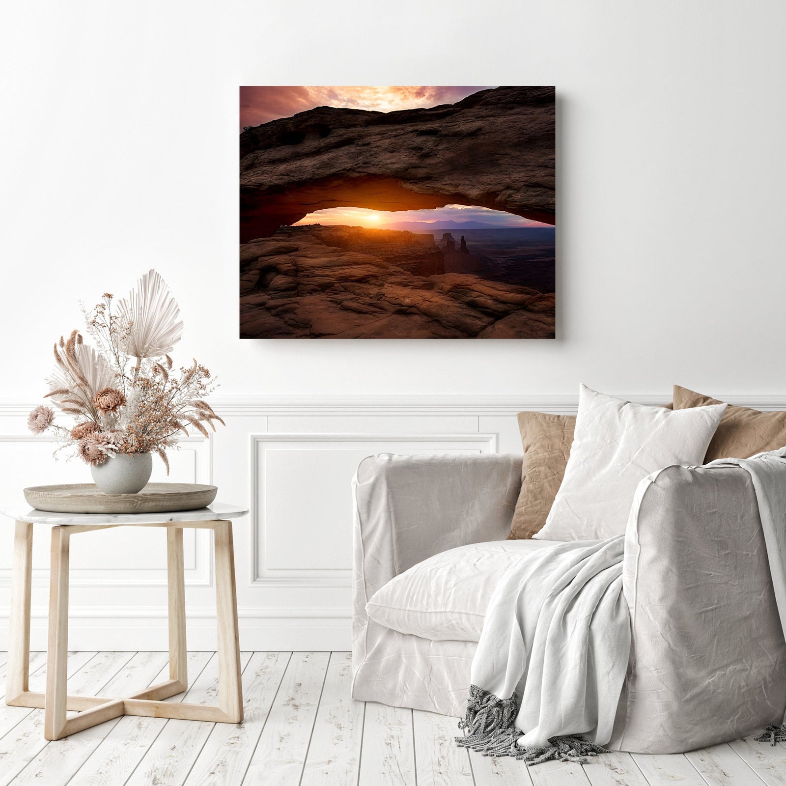 Mesa Arch | Diamond Painting Displayed as Home Decor