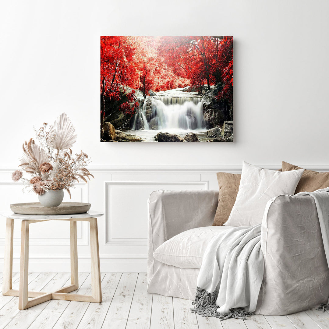 Waterfall Landscape | Diamond Painting
